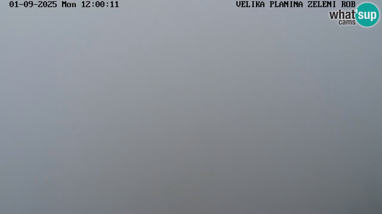 Zeleni Rob – Webcam live | Velika Planina
