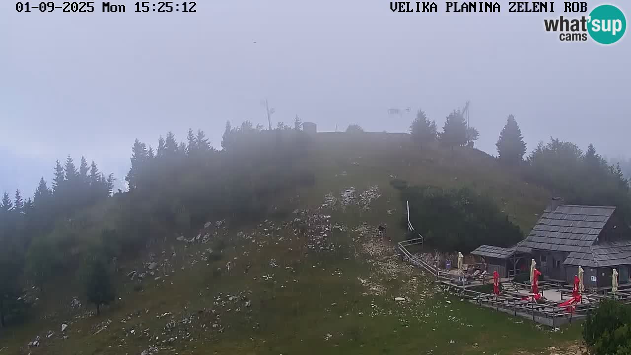 Zeleni Rob | Webcam live Velika Planina
