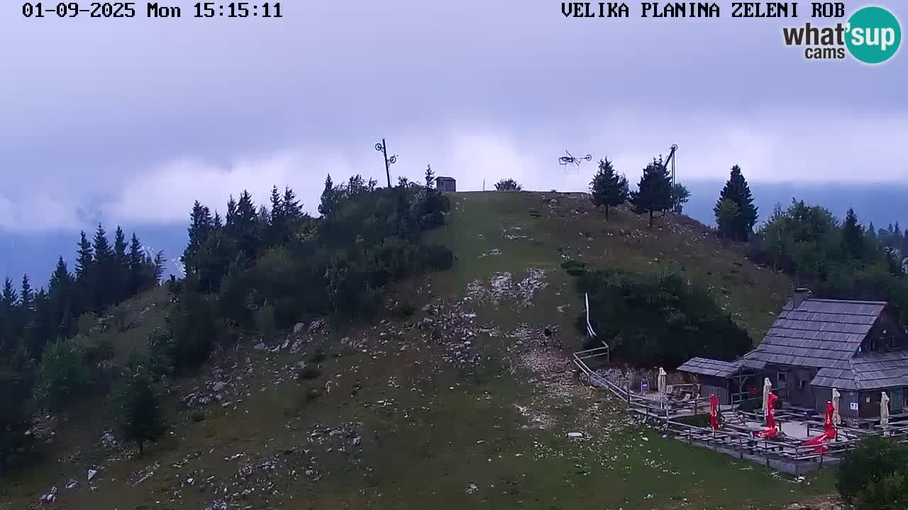 Zeleni Rob – Webcam live | Velika Planina