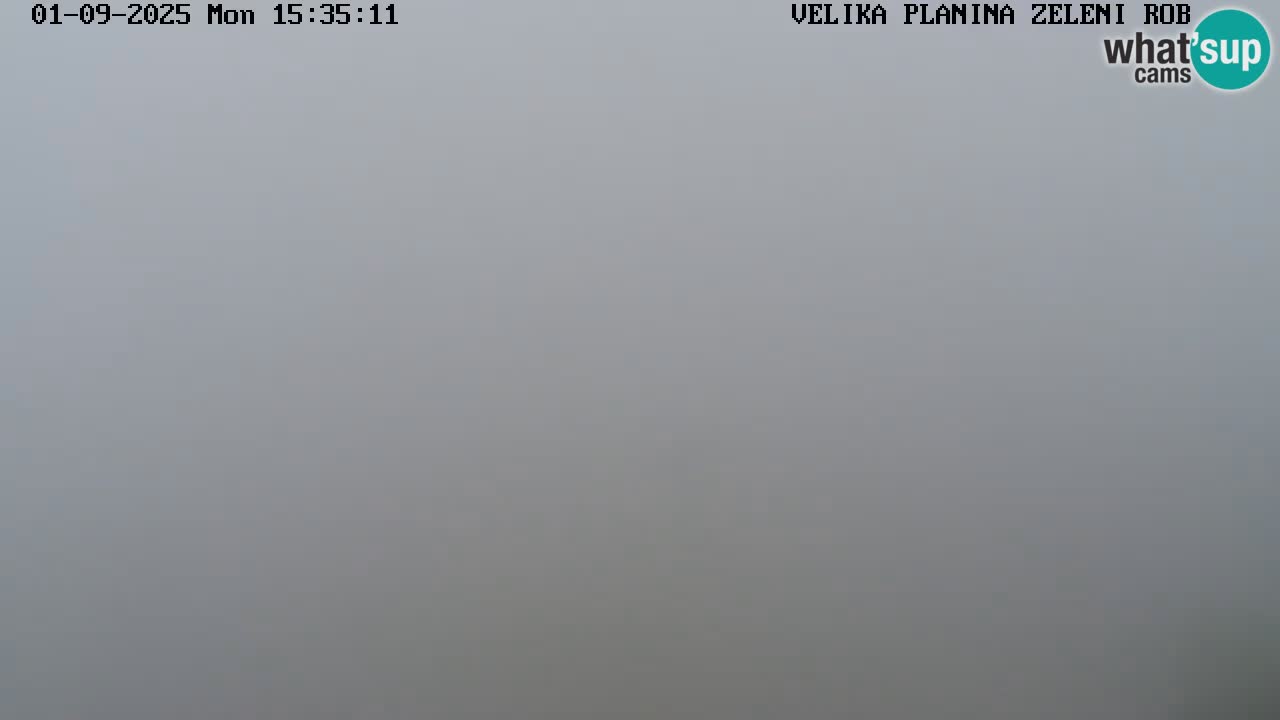 Zeleni Rob | Web kamera Velika Planina