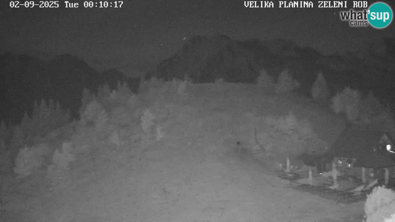 Zeleni Rob – Webcam live | Velika Planina