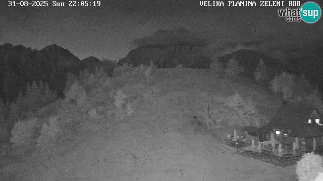 Zeleni Rob | Webcam live Velika Planina