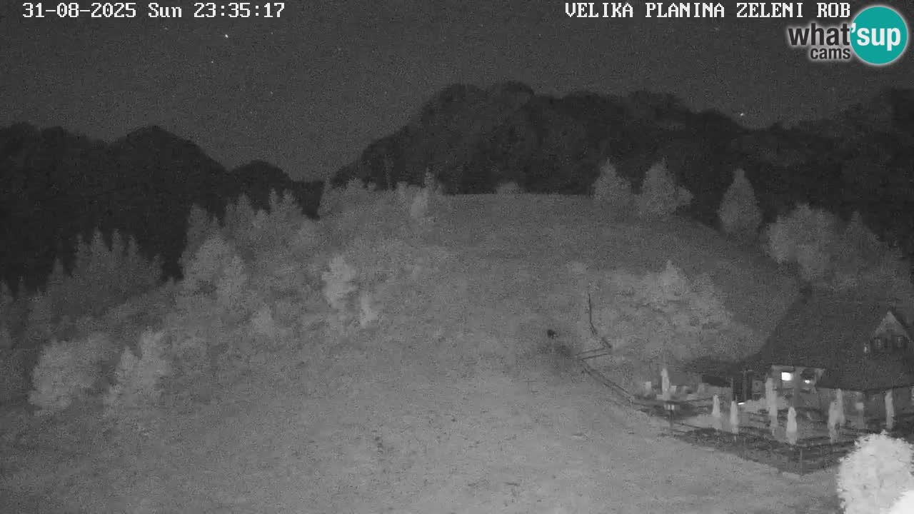 Zeleni Rob | Web kamera Velika Planina