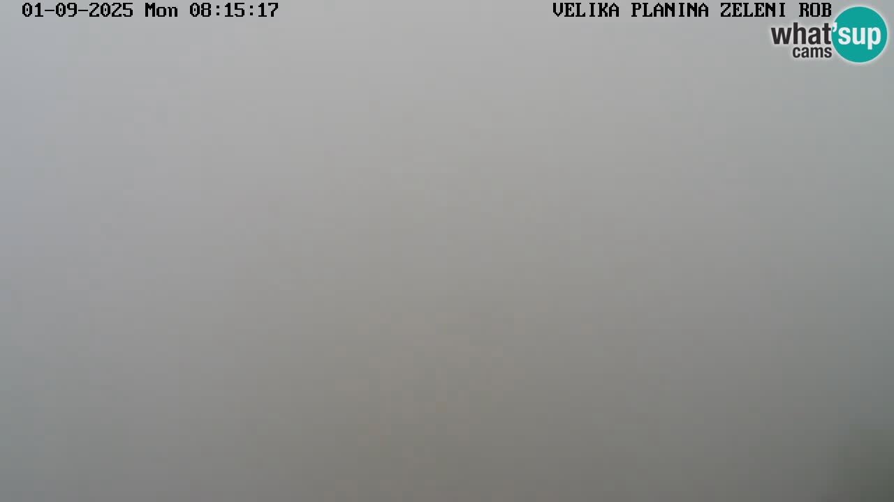 Zeleni Rob – Webcam live | Velika Planina