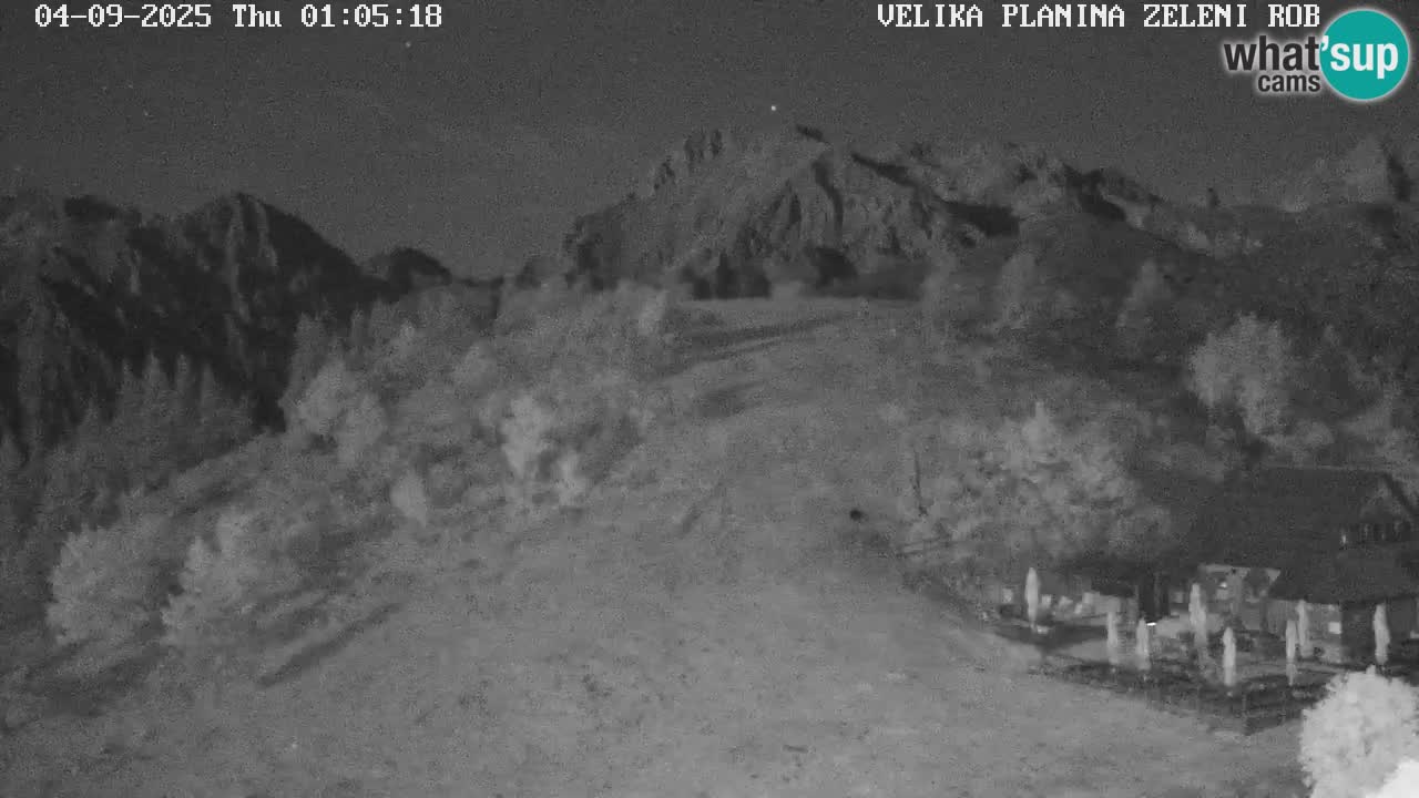 Zeleni Rob – Webcam live | Velika Planina