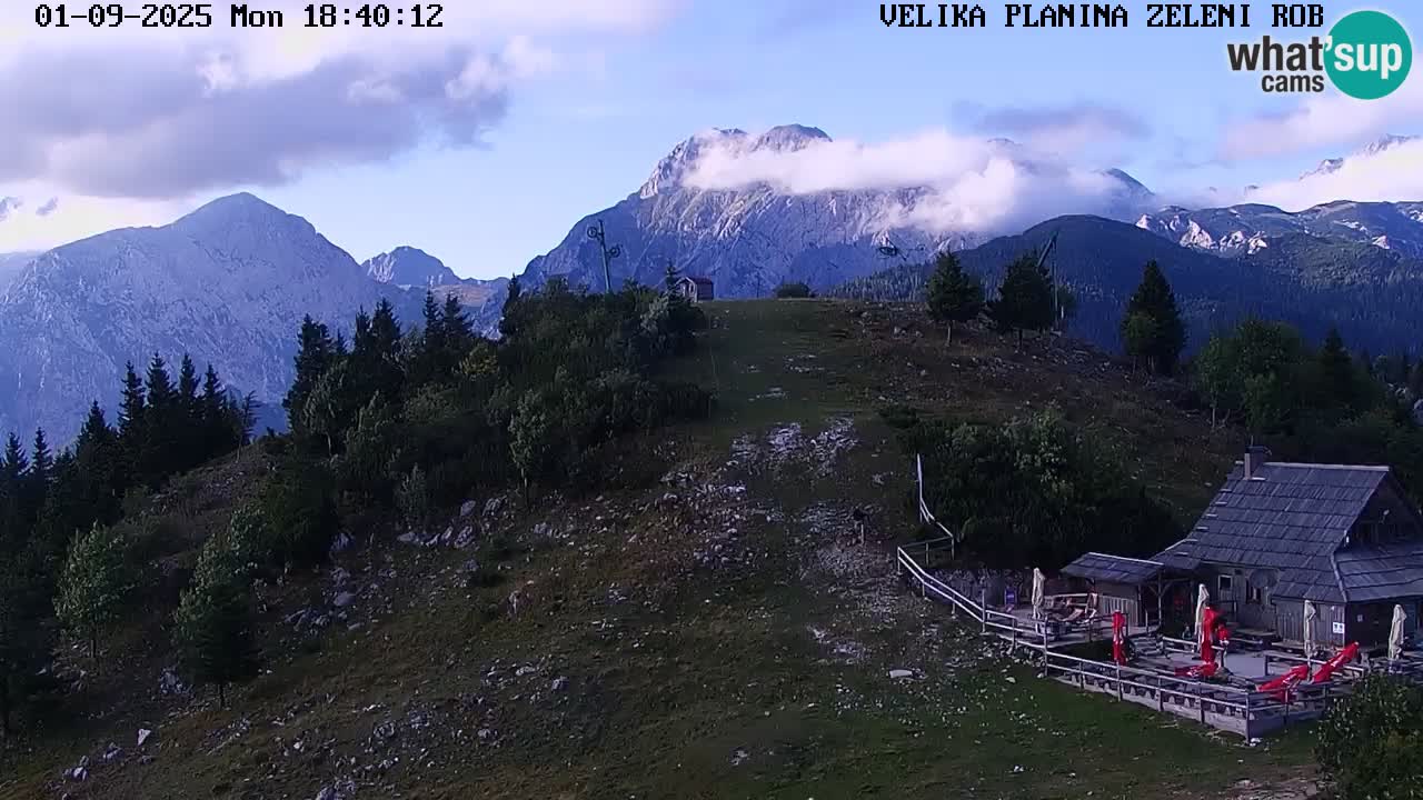 Zeleni Rob – Webcam live | Velika Planina