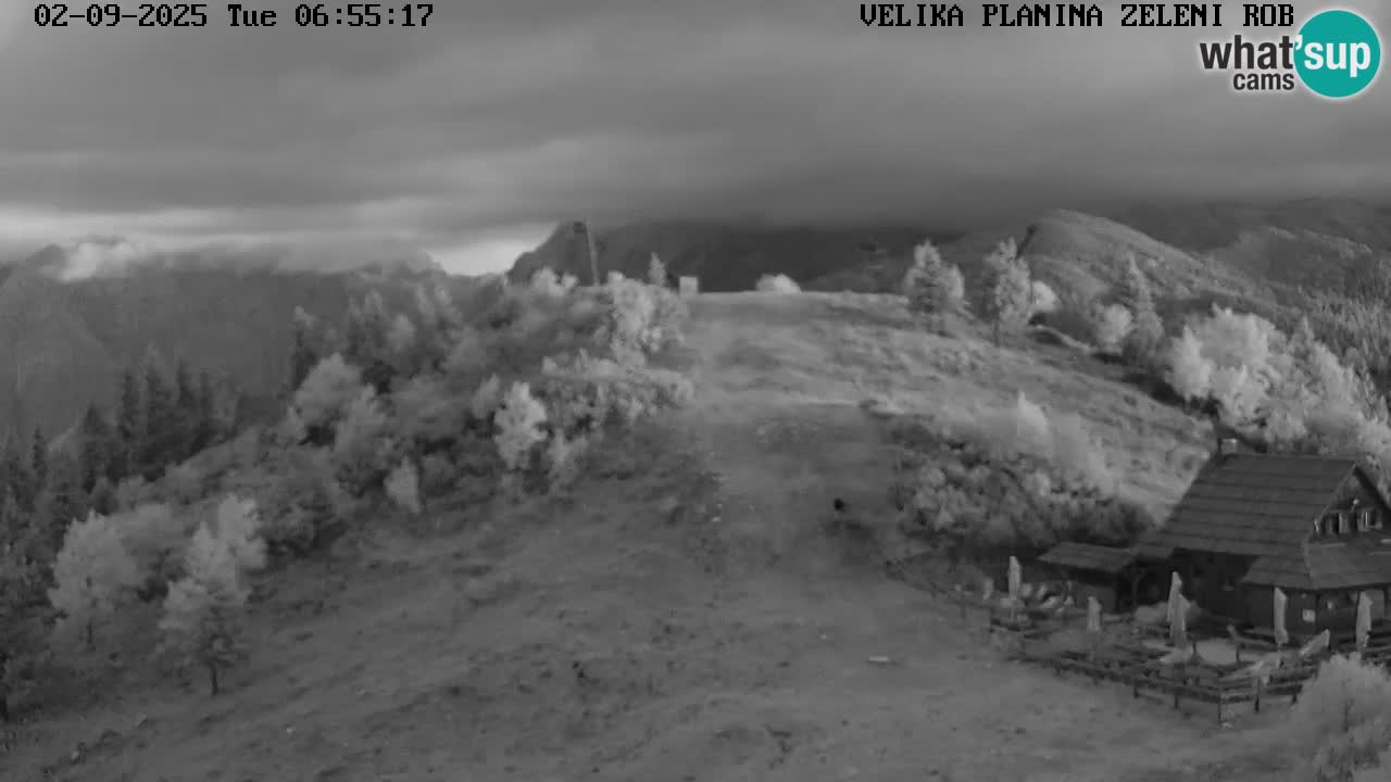 Zeleni Rob | Webcam live Velika Planina
