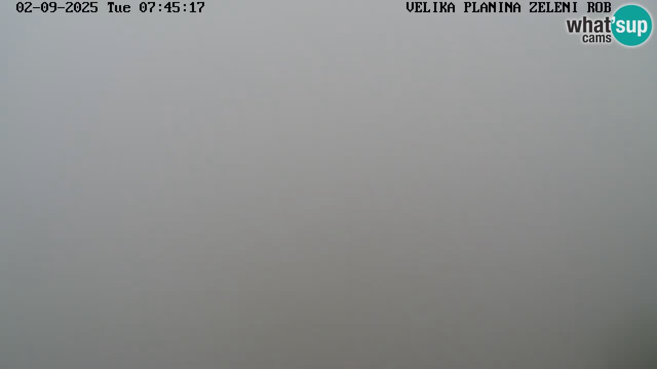 Zeleni Rob | Webcam live Velika Planina