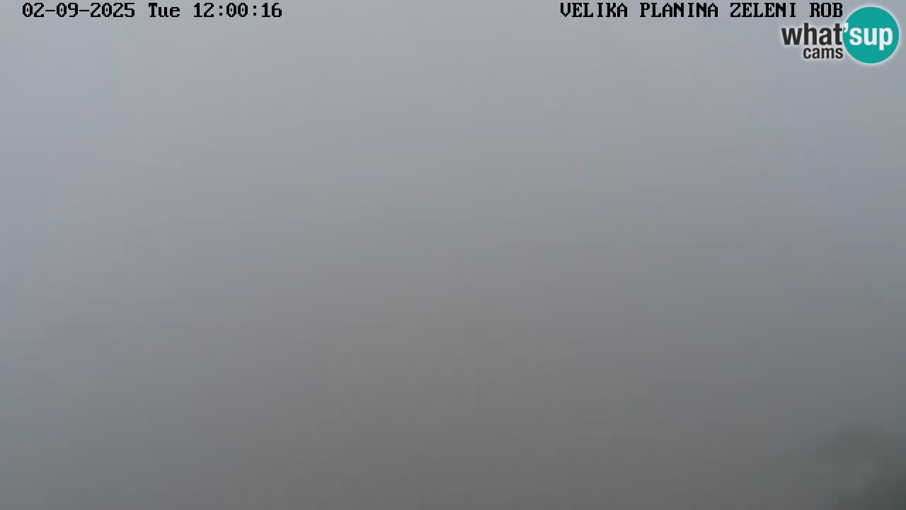 Zeleni Rob | Webcam live Velika Planina