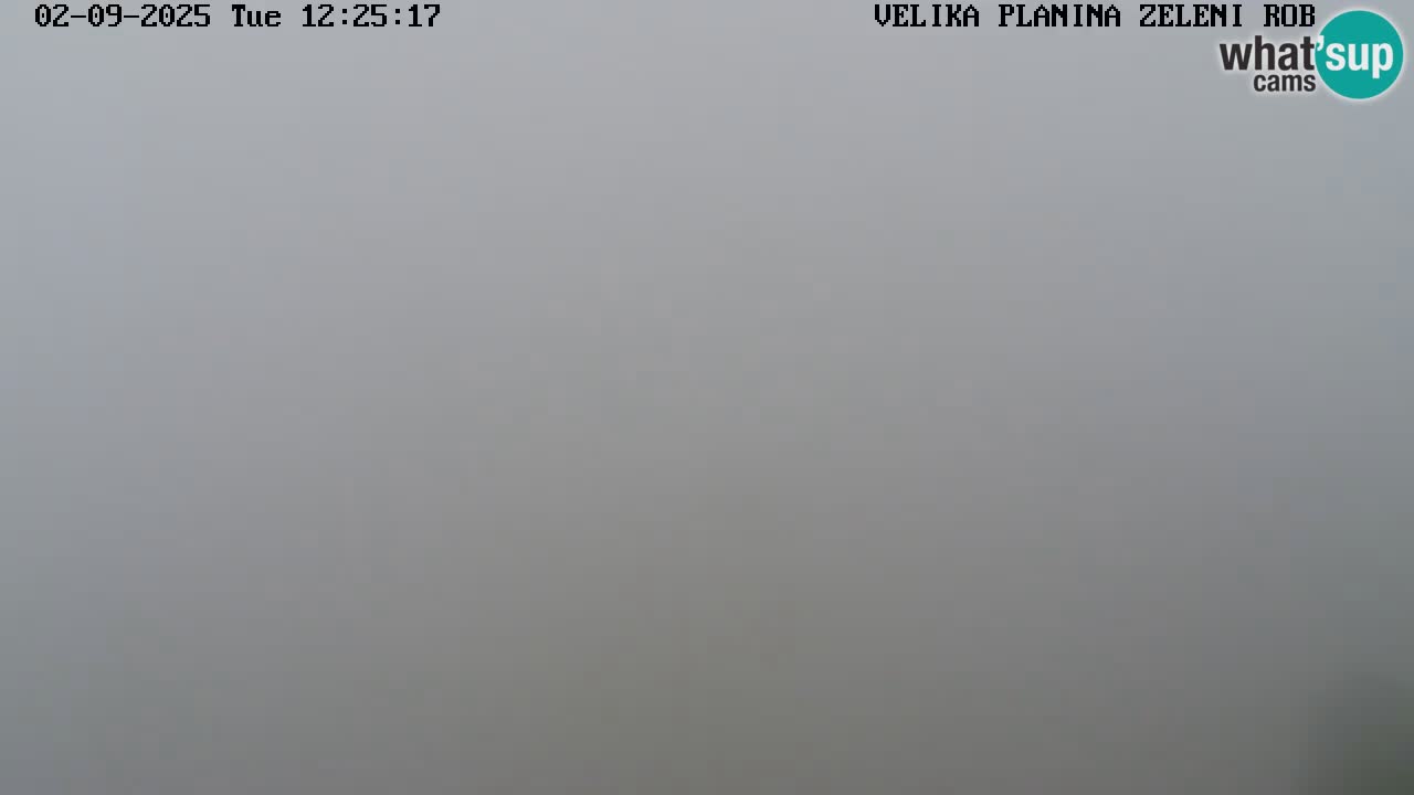 Zeleni Rob – Webcam live | Velika Planina