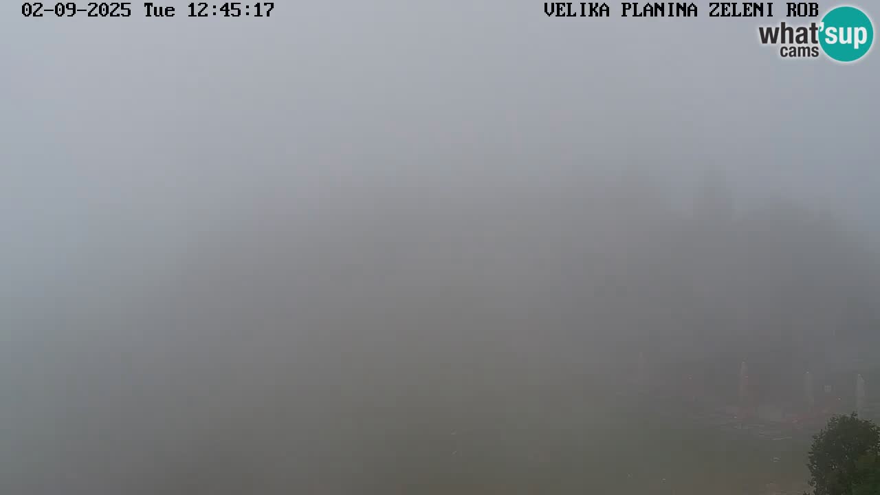 Zeleni Rob – Webcam live | Velika Planina