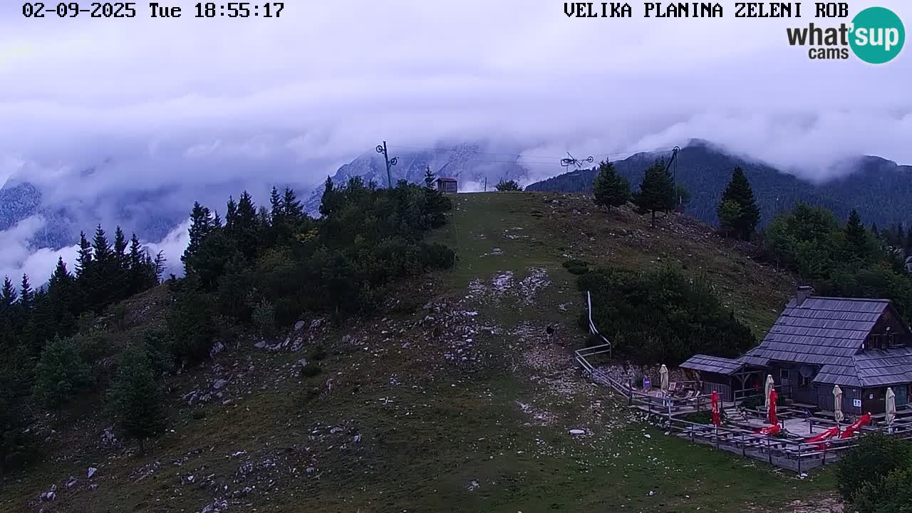 Zeleni Rob – Webcam live | Velika Planina