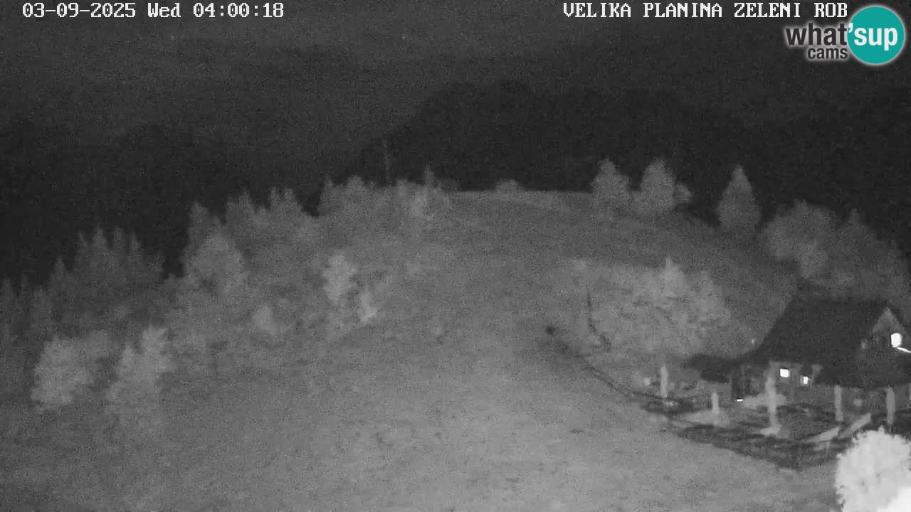 Zeleni Rob – Webcam live | Velika Planina
