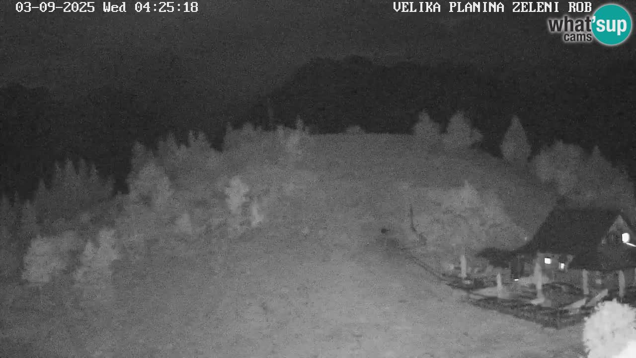 Zeleni Rob – Webcam live | Velika Planina
