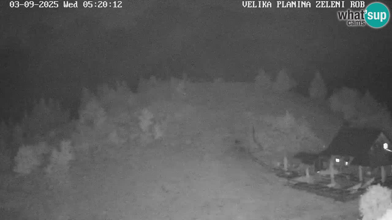 Zeleni Rob – Webcam live | Velika Planina