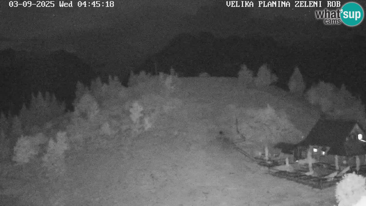 Zeleni Rob – Webcam live | Velika Planina