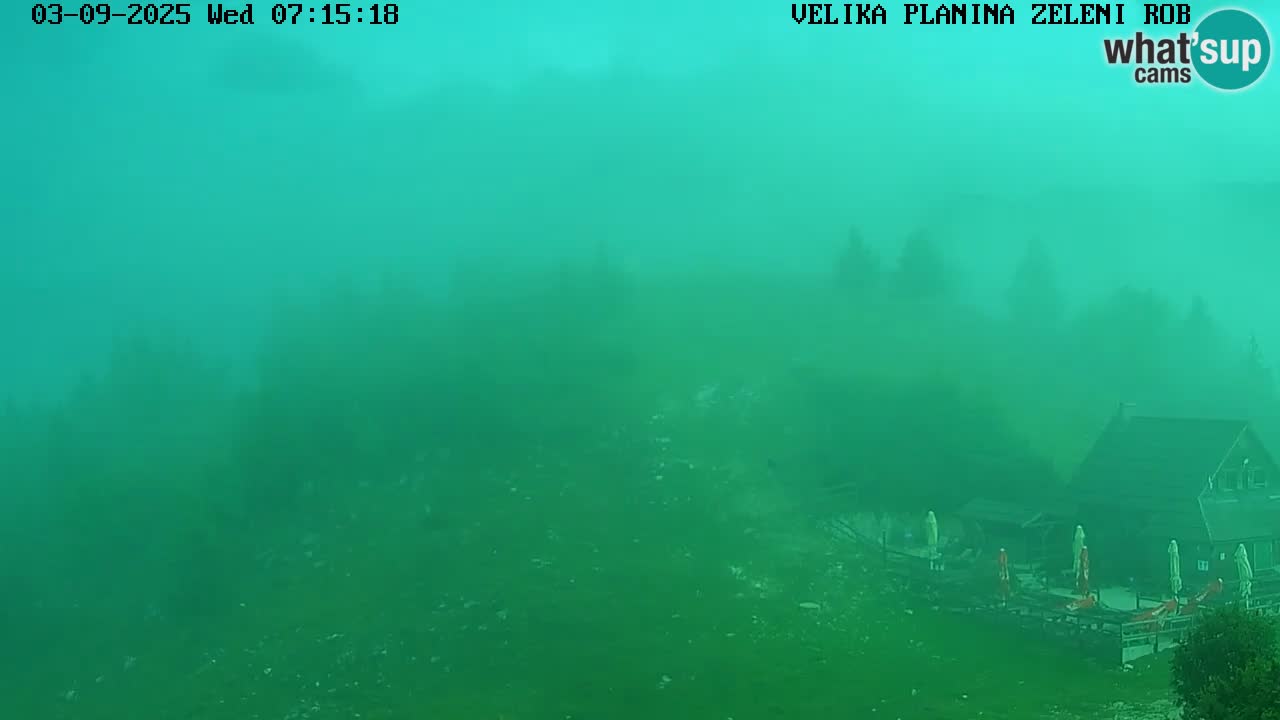 Zeleni Rob – Webcam live | Velika Planina