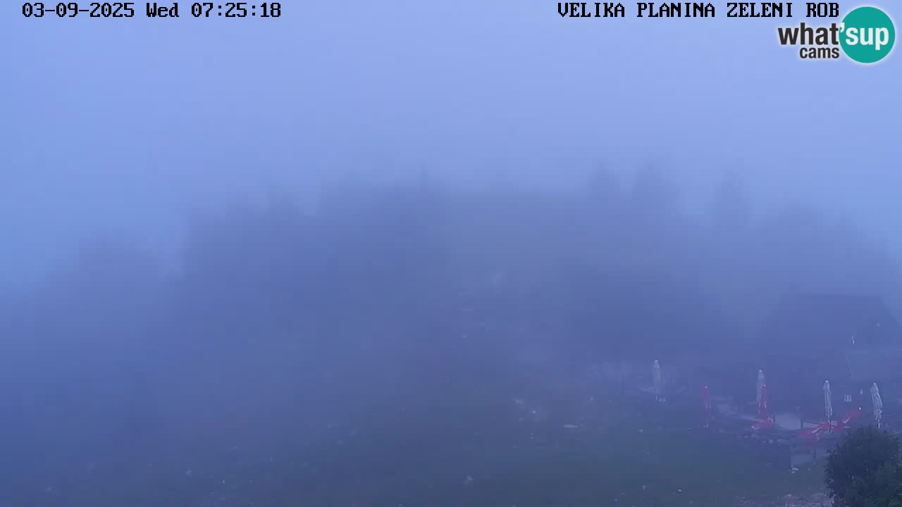 Zeleni Rob – Webcam live | Velika Planina