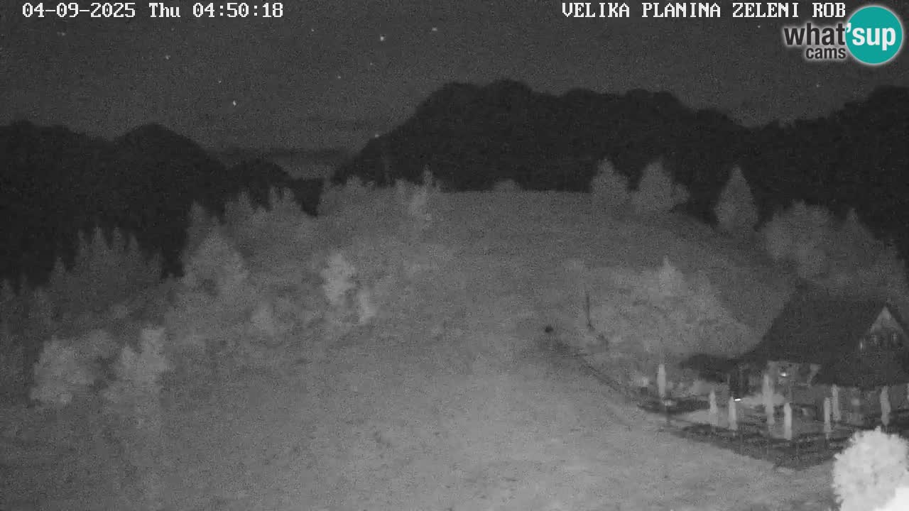 Zeleni Rob – Webcam live | Velika Planina