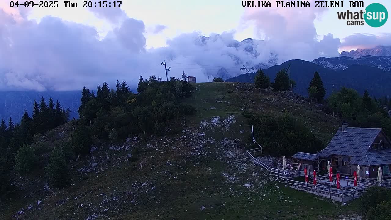Zeleni Rob – Webcam live | Velika Planina