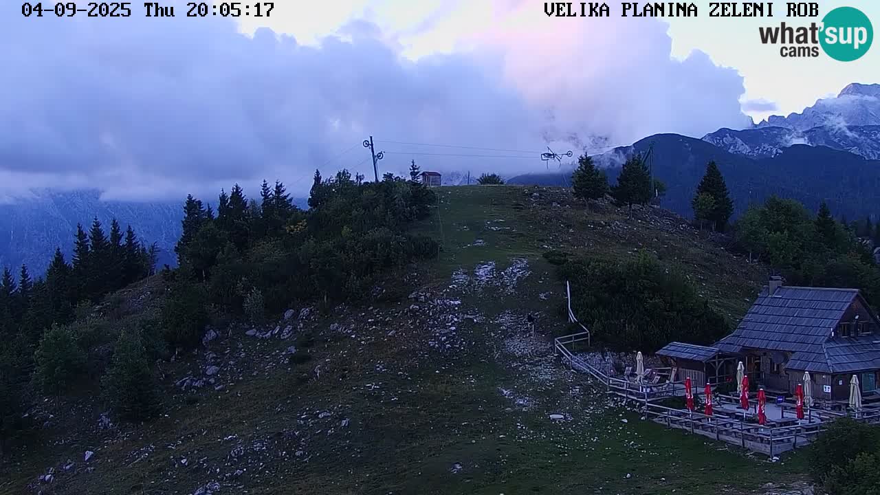 Zeleni Rob | Webcam live Velika Planina