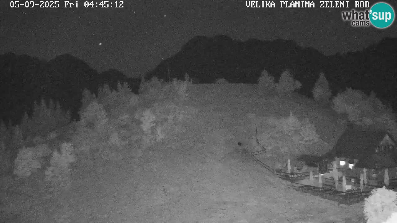 Zeleni Rob – Webcam live | Velika Planina