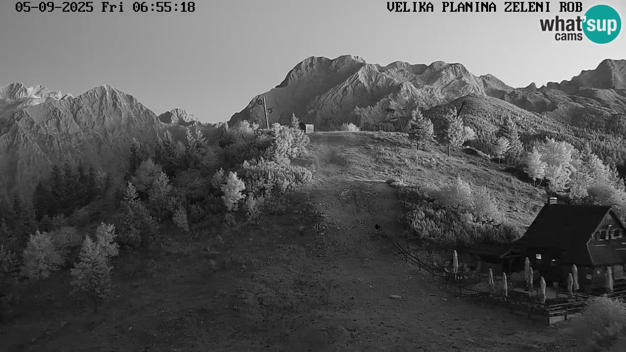 Zeleni Rob | Webcam live Velika Planina