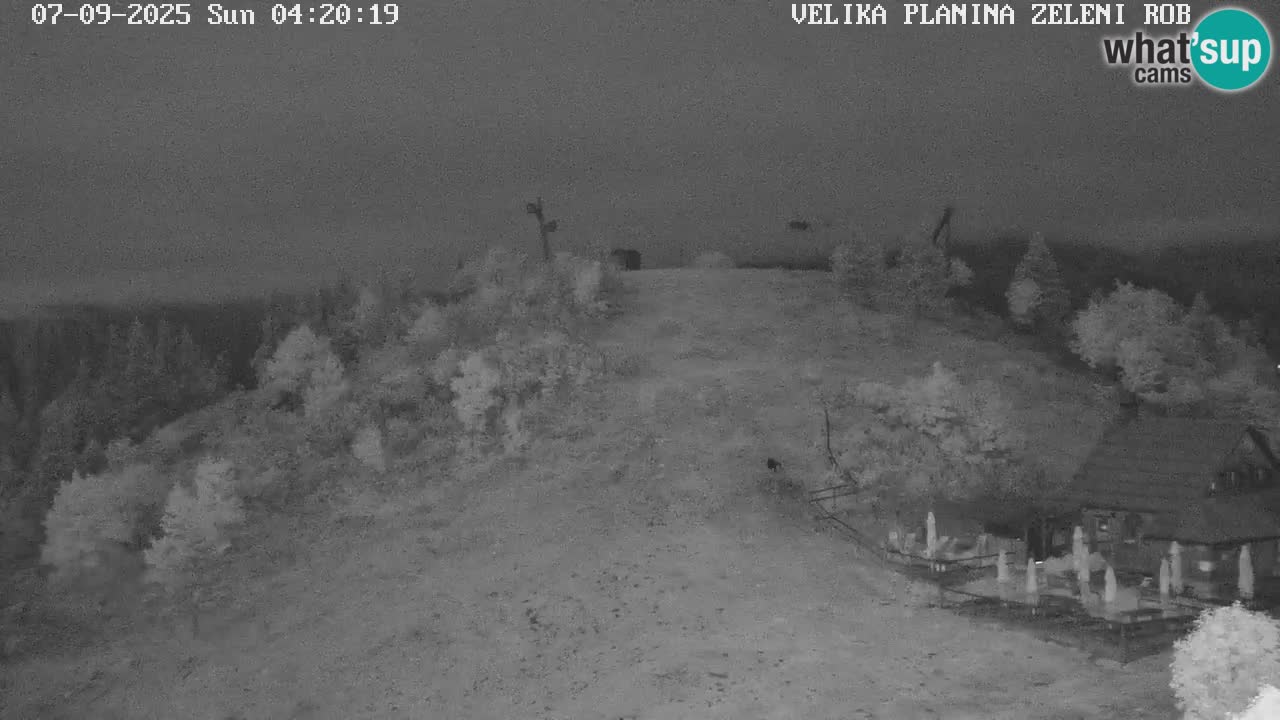 Zeleni Rob | Webcam live Velika Planina
