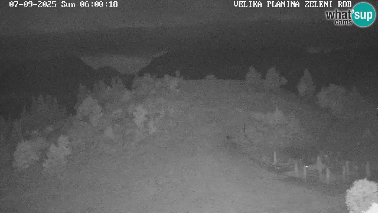 Zeleni Rob | Webcam live Velika Planina