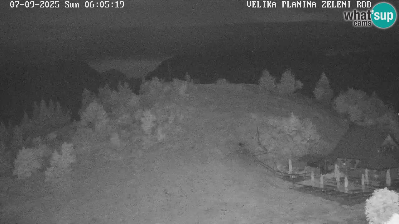 Zeleni Rob – Webcam live | Velika Planina