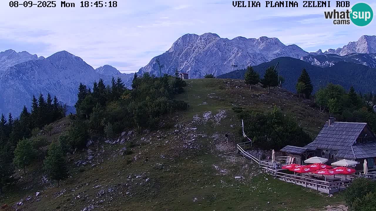 Zeleni Rob – Webcam live | Velika Planina