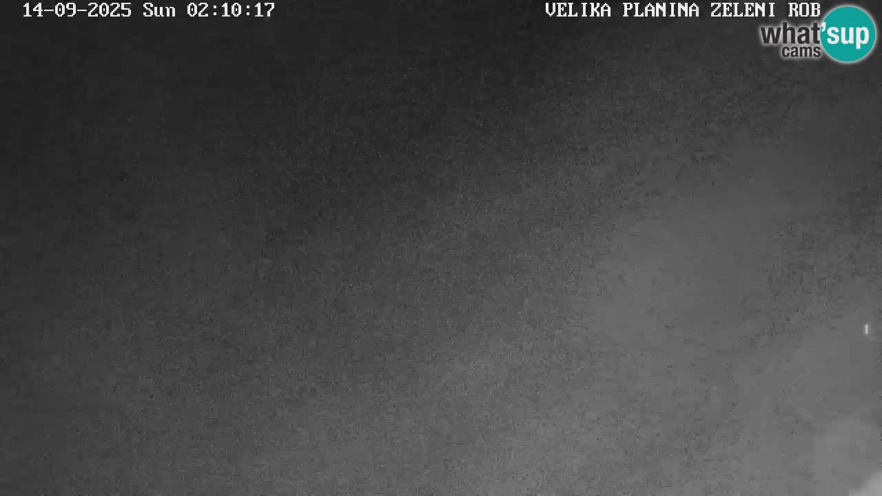 Zeleni Rob – kamera v živo | Velika Planina