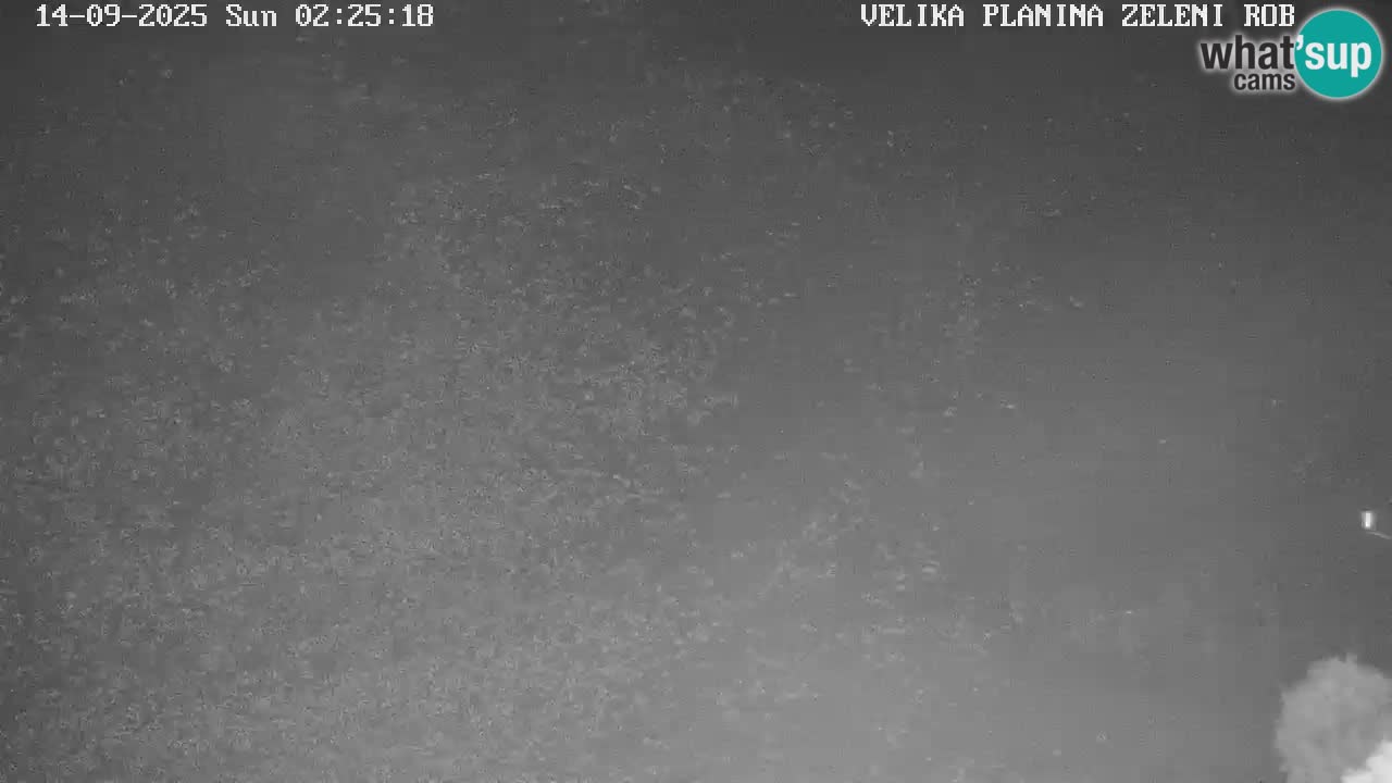 Zeleni Rob – Webcam live | Velika Planina