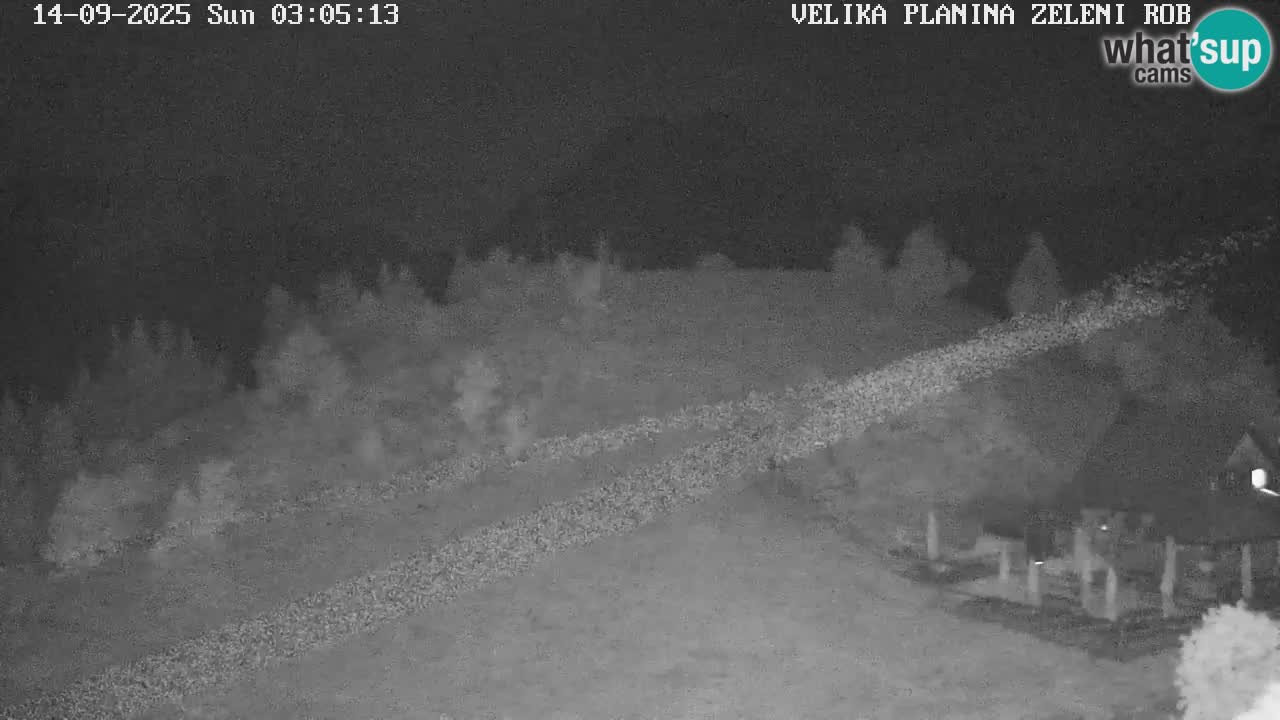 Zeleni Rob – Webcam live | Velika Planina