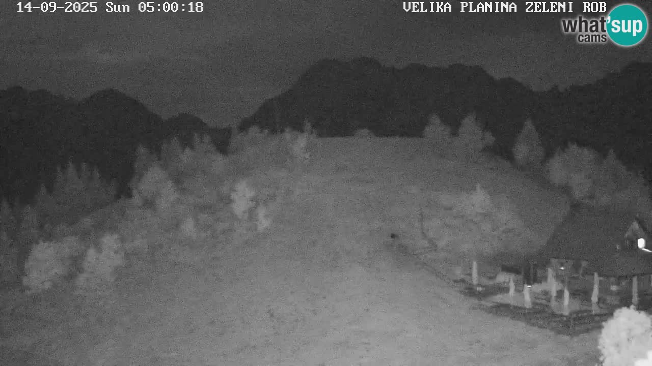 Zeleni Rob – Webcam live | Velika Planina