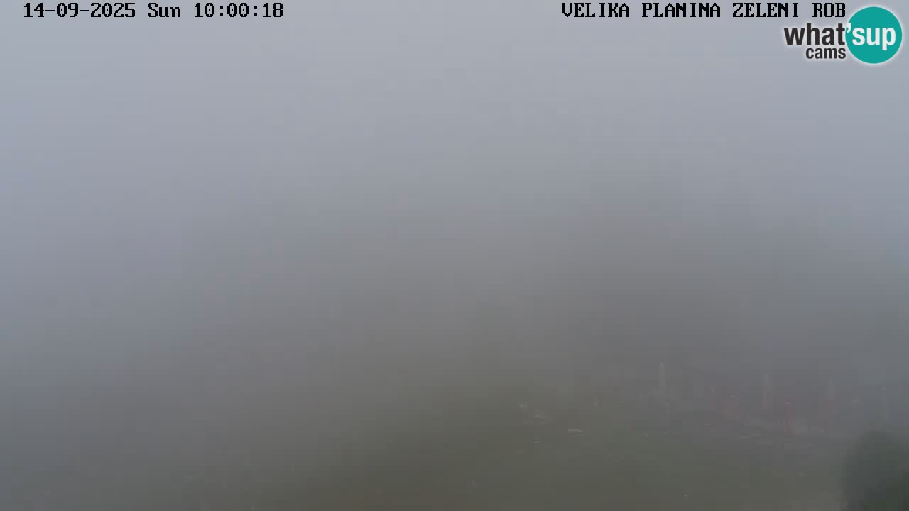 Zeleni Rob | Webcam live Velika Planina