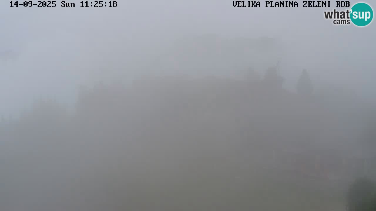 Zeleni Rob – Webcam live | Velika Planina