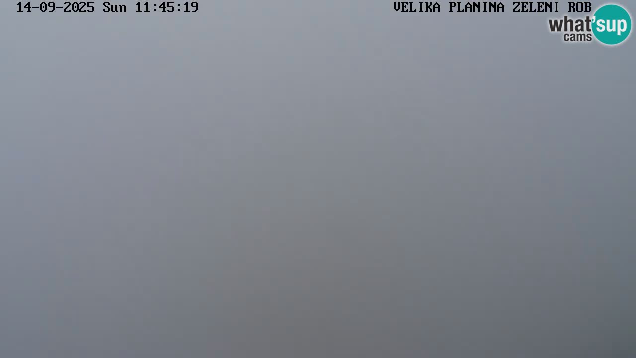 Zeleni Rob – Webcam live | Velika Planina