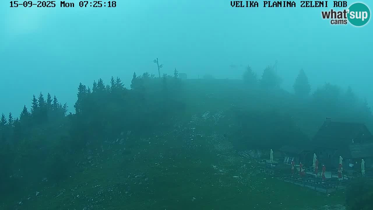 Zeleni Rob – Webcam live | Velika Planina