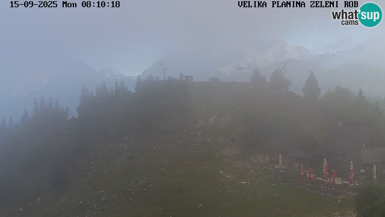 Zeleni Rob | Web kamera Velika Planina