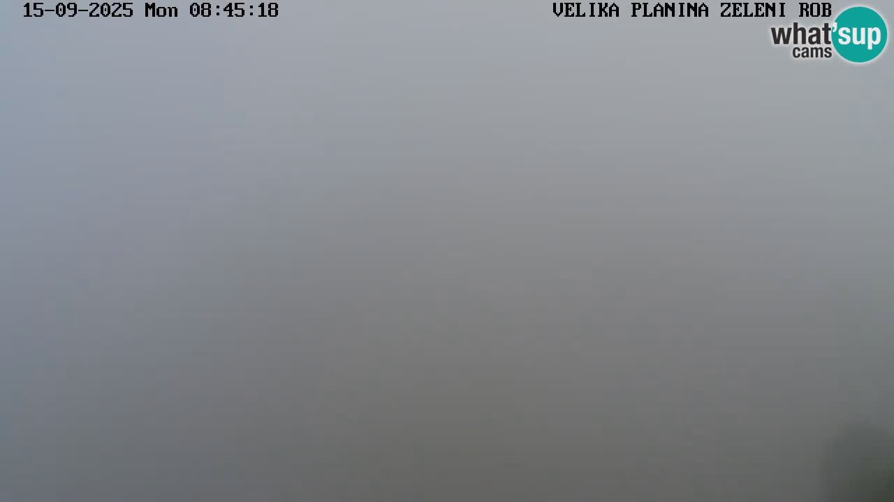 Zeleni Rob | Web kamera Velika Planina