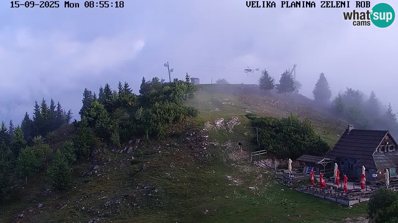 Zeleni Rob – Webcam live | Velika Planina