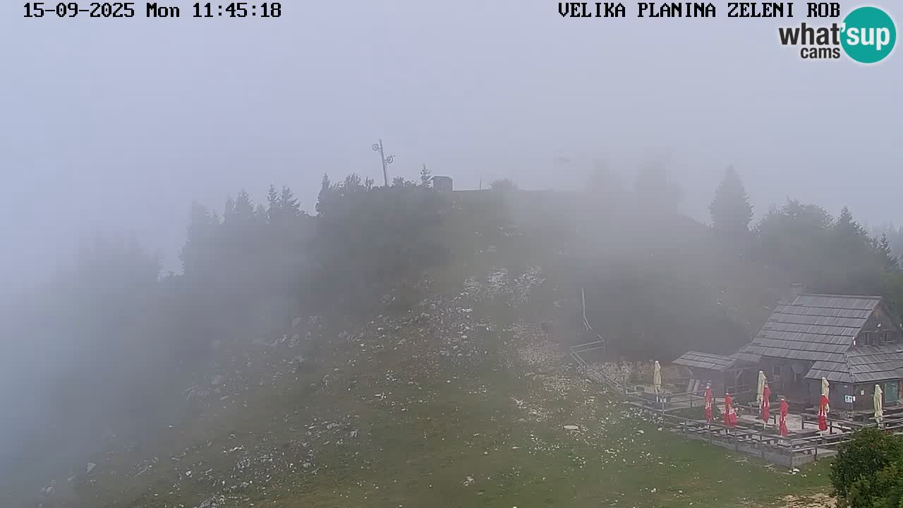 Zeleni Rob – Webcam live | Velika Planina