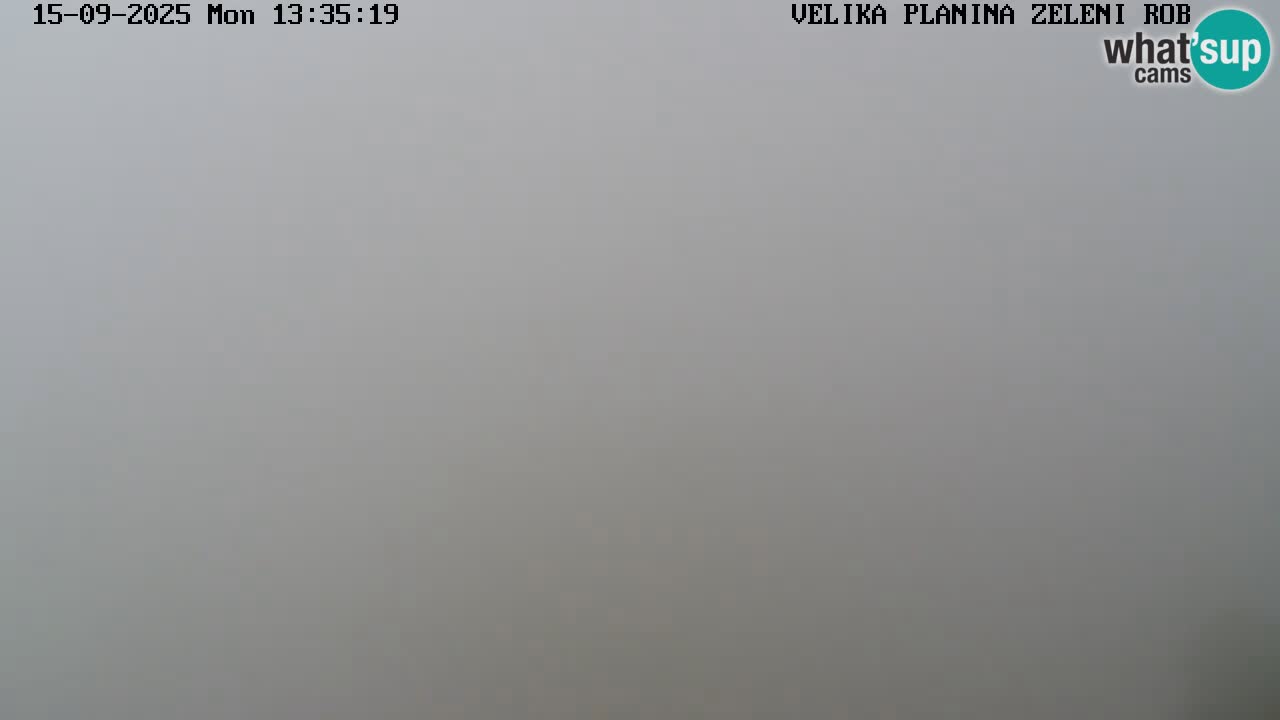 Zeleni Rob – Webcam live | Velika Planina