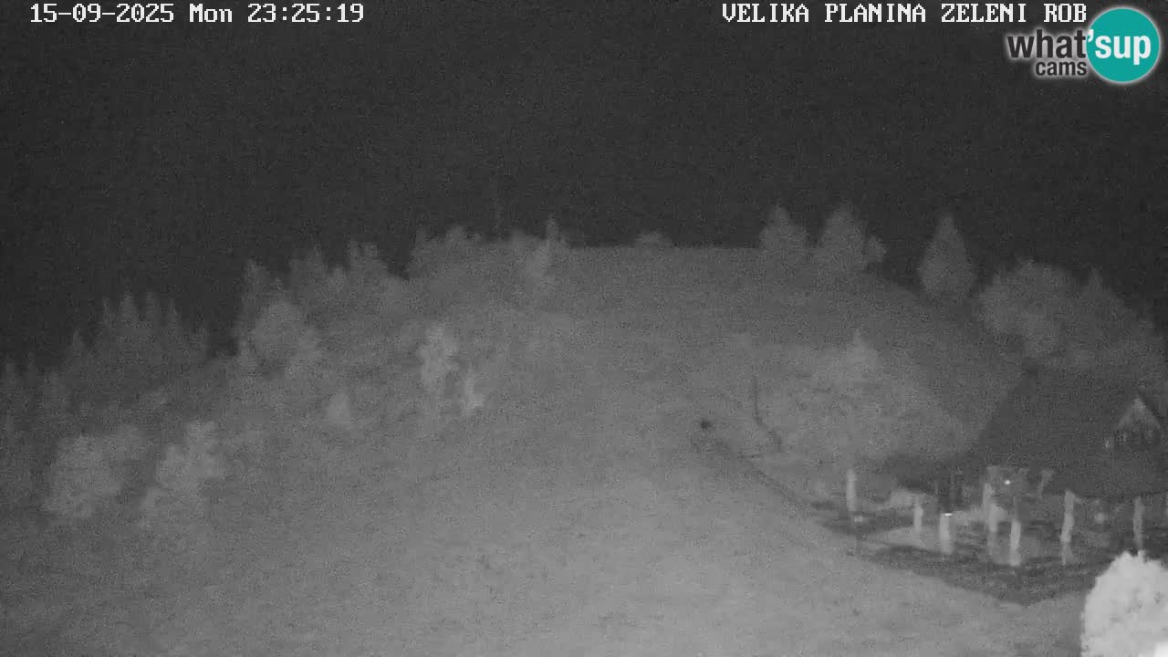 Zeleni Rob – Webcam live | Velika Planina