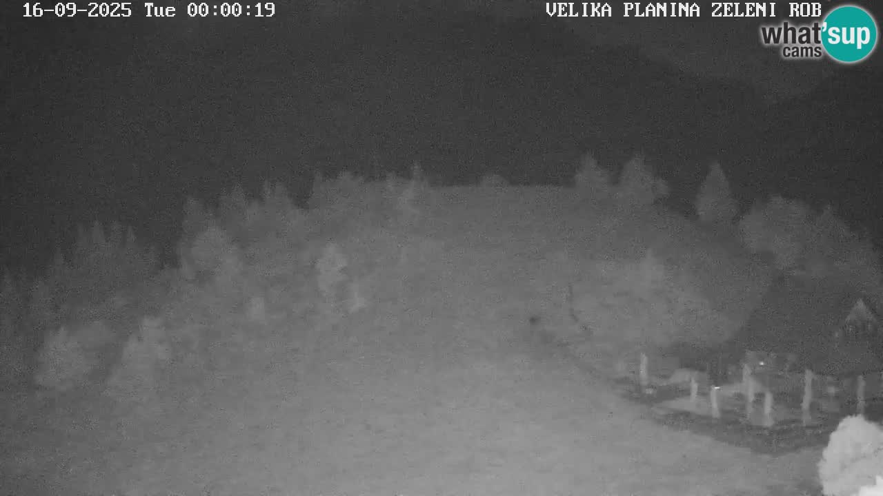 Zeleni Rob – Webcam live | Velika Planina