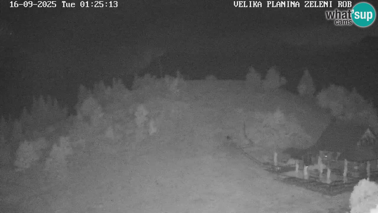 Zeleni Rob – Webcam live | Velika Planina