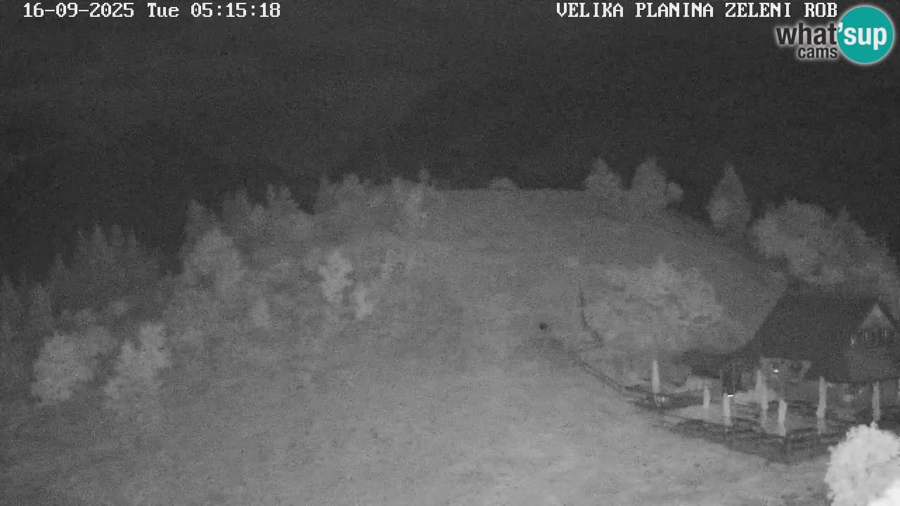 Zeleni Rob | Web kamera Velika Planina
