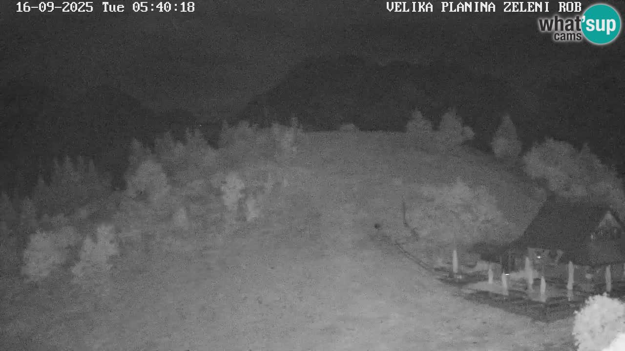 Zeleni Rob – Webcam live | Velika Planina