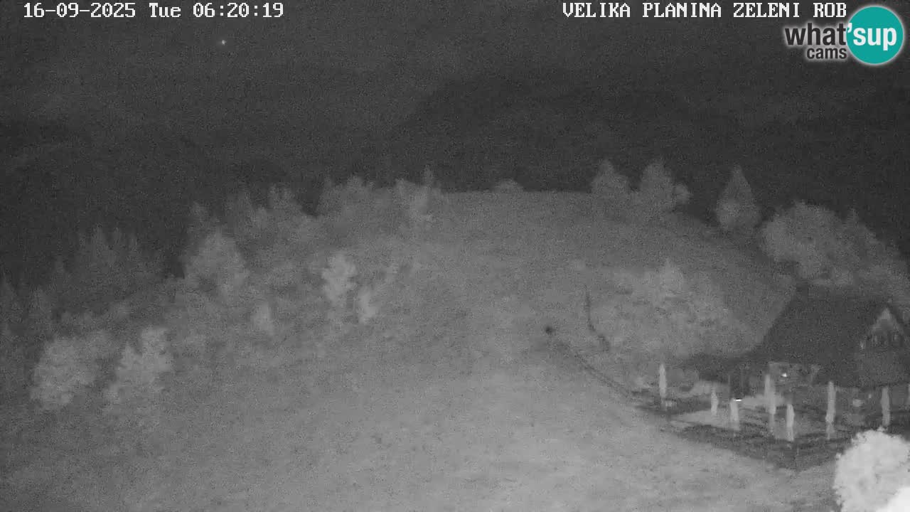 Zeleni Rob – Webcam live | Velika Planina